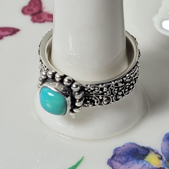 925-SILVER   VINTAGE RING SIZE 6 - Picture 7 of 16